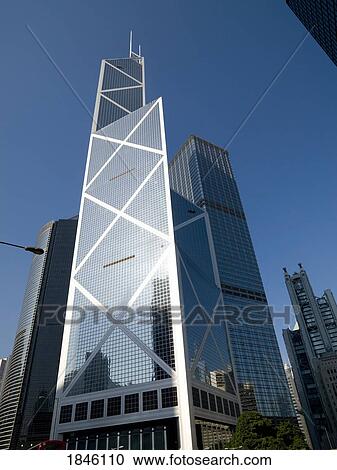 Bank Of China Tower; Hong Kong, China View Large Photo Image Stock Image - Bank Of China Tower; Hong Kong, China. Fotosearch