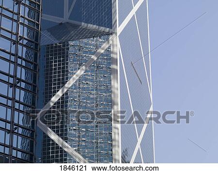 Stock Image - Bank Of China Tower; Hong Kong, China. Fotosearch