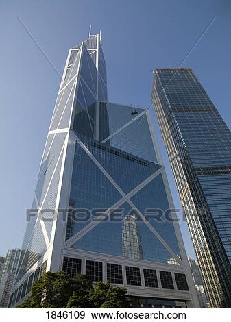 Bank Of China Tower; Hong Kong, China View Large Photo Image Stock Photo - Bank Of China Tower; Hong Kong, China. Fotosearch