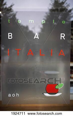 Bar Italia View Large Photo Image Stock Image - Bar Italia. Fotosearch