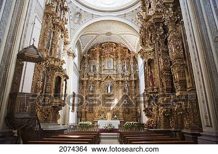 Baroque Altars At De Las Rosas Church, Morelia, Michoac View Large Photo Image Picture - Baroque Altars At De Las Rosas Church, Morelia, Michoac. Fotosearch