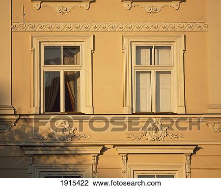 Stock Image - Baroque Windows In Market Square ÃƒÆ’Ã‚Â¡. Fotosearch