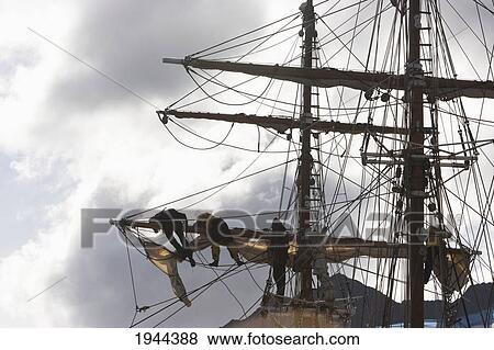 Barque 'Europa' in the harbor, Ushuaia, Argentine Patagonia, Tierra del Fuego, Argentina View Large Photo Image Stock Photo - Barque 'Europa' in the harbor, Ushuaia, Argentine Patagonia, Tierra del Fuego, Argentina. Fotosearch