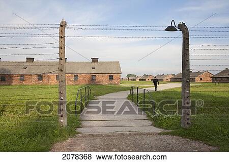 Barracks Of The Men's Camp, Auschwitz-Birkenau Concentration Camp, Oswiecim, Malopolska, Poland View Large Photo Image Stock Photo - Barracks Of The Men's Camp, Auschwitz-Birkenau Concentration Camp, Oswiecim, Malopolska, Poland. Fotosearch