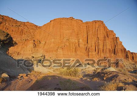 Stock Photo - Barrancas Coloradas, Valle de la Luna (Moon Valley), Ischigualasto Natural Park, San Juan, Argentina. Fotosearch