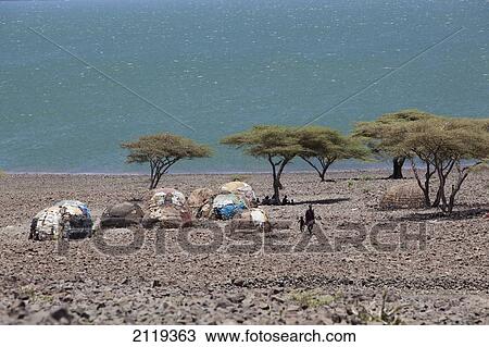 Barren scenery around Loyangalani on Lake Turkana; Kenya View Large Photo Image Stock Image - Barren scenery around Loyangalani on Lake Turkana; Kenya. Fotosearch