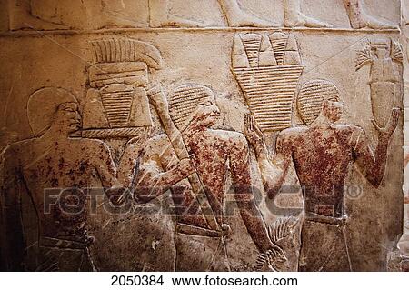 Bas-Relief Of A Procession Of Offering Bearers In The Tomb Of Kagemni, Saqqara, Al Jizah, Egypt View Large Photo Image Picture - Bas-Relief Of A Procession Of Offering Bearers In The Tomb Of Kagemni, Saqqara, Al Jizah, Egypt. Fotosearch