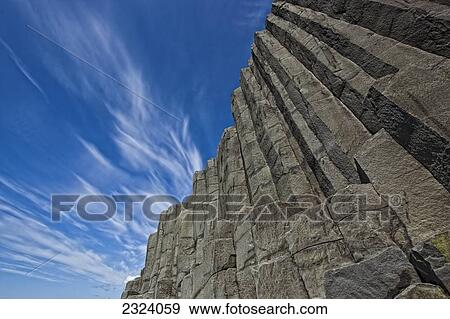 Basalt columnar rock formations along the south coast of Iceland; Vik, Iceland View Large Photo Image Stock Photo - Basalt columnar rock formations along the south coast of Iceland; Vik, Iceland. Fotosearch