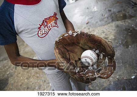 Baseball Player Holding Ball In Glove View Large Photo Image Stock Photography - Baseball Player Holding Ball In Glove. Fotosearch