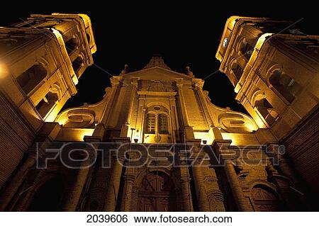Basilica Menor De San Lorenzo At Night, Santa Cruz De La Sierra, Bolivia View Large Photo Image Stock Photograph - Basilica Menor De San Lorenzo At Night, Santa Cruz De La Sierra, Bolivia. Fotosearch