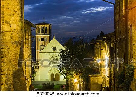 Basilica of San Francesco; Assisi, Umbria, Italy View Large Photo Image Stock Photography - Basilica of San Francesco; Assisi, Umbria, Italy. Fotosearch
