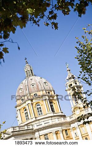 Stock Image - Basilica Of Superga Exterior. Fotosearch