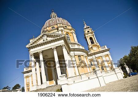 Picture - Basilica Of Superga, Turin, Piemont, Italy. Fotosearch
