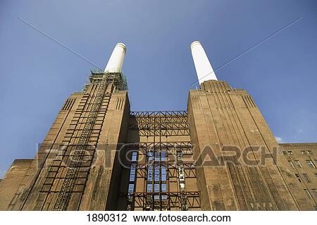Stock Image - Battersea Power Station. Fotosearch
