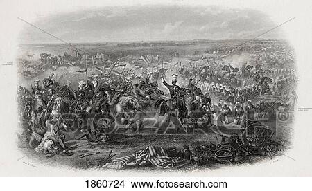 Battle Of Aliwal India 28 January 1846. Engraved By J J Crew After M A Hayes View Large Photo Image Picture - Battle Of Aliwal India 28 January 1846. Engraved By J J Crew After M A Hayes. Fotosearch