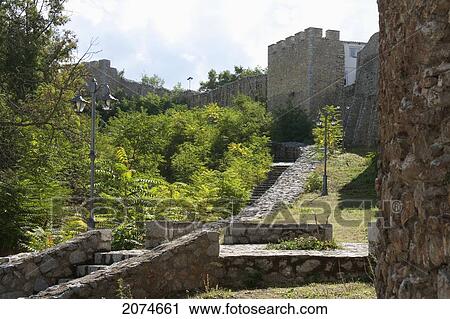 Battlements In The City Wall, Ohrid, Macedonia View Large Photo Image Stock Image - Battlements In The City Wall, Ohrid, Macedonia. Fotosearch