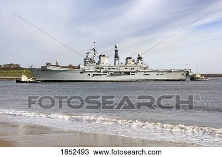 Battleship On The River Tyne, Northumberland, England View Large Photo Image Stock Image - Battleship On The River Tyne, Northumberland, England. Fotosearch