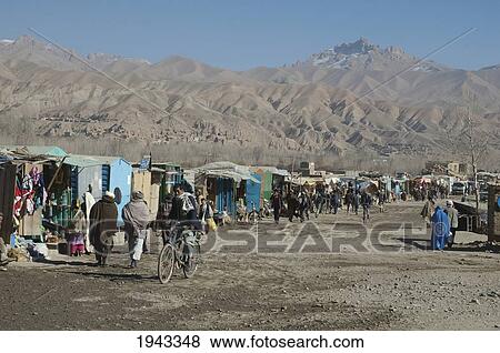 Bazaar In Bamiyan, Bamian Province, Afghanistan View Large Photo Image Stock Photo - Bazaar In Bamiyan, Bamian Province, Afghanistan. Fotosearch