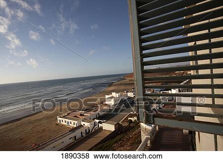 Beach And Residential Buildings View Large Photo Image Stock Photo - Beach And Residential Buildings. Fotosearch