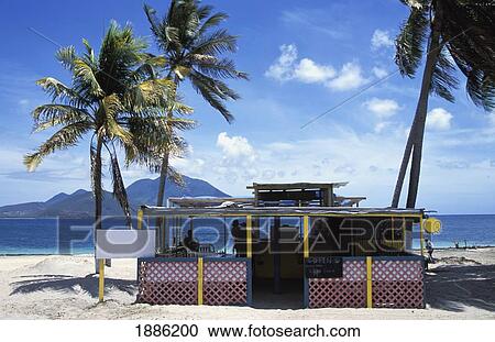Beach Bar On Cockleshell Beach View Large Photo Image Stock Image - Beach Bar On Cockleshell Beach. Fotosearch