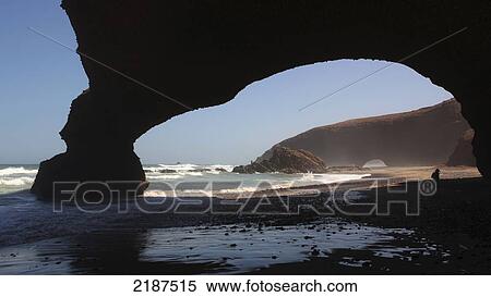 BEACH BETWEEN MIRLEFT AND SIDI IFNI
 SOUTHERN MOROCCO View Large Photo Image Stock Photography - BEACH BETWEEN MIRLEFT AND SIDI IFNI
 SOUTHERN MOROCCO. Fotosearch