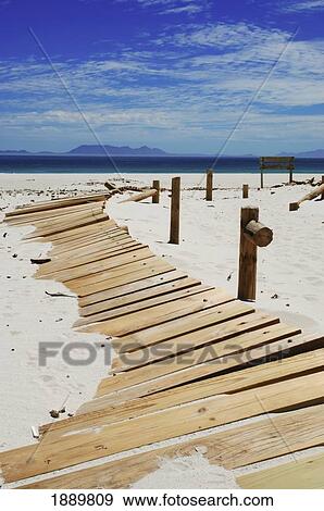 Stock Photo - Beach Bridge. Fotosearch