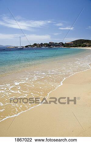 Beach, Corsica, France View Large Photo Image Stock Image - Beach, Corsica, France. Fotosearch