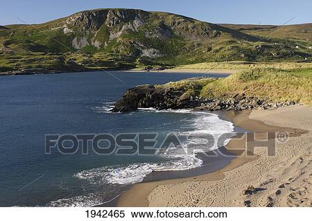 Stock Photography - Beach Landscape; Glencolumbkille County Donegal Ireland. Fotosearch
