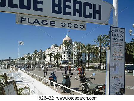 Stock Image - Beach Prominade. Fotosearch