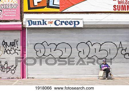 Beach Scenes In Coney Island View Large Photo Image Stock Photograph - Beach Scenes In Coney Island. Fotosearch