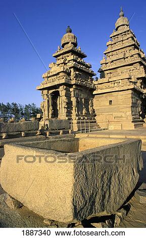 Stock Image - Beach Temples. Fotosearch