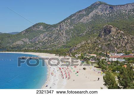 Beachside resort; Oludeniz, Mugla Province, Turkey View Large Photo Image Stock Photo - Beachside resort; Oludeniz, Mugla Province, Turkey. Fotosearch