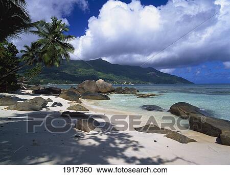 Beau Vallon Bay View Large Photo Image Stock Image - Beau Vallon Bay. Fotosearch