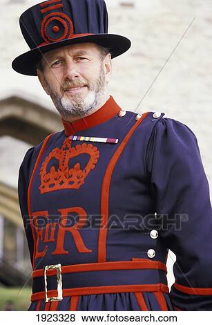 Beefeater, Tower Of London View Large Photo Image Stock Photo - Beefeater, Tower Of London. Fotosearch