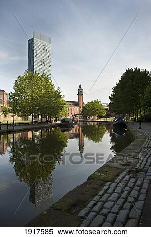 Stock Photography - Beetham Tower In Castlefield Basin. Fotosearch
