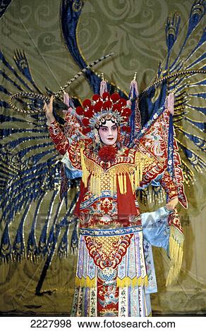Beijing Opera, Beijing, China View Large Photo Image Stock Photo - Beijing Opera, Beijing, China. Fotosearch