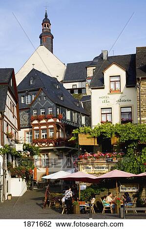 Beilstein, Rhineland-Pfalz, Germany; The Village View Large Photo Image Stock Image - Beilstein, Rhineland-Pfalz, Germany; The Village. Fotosearch