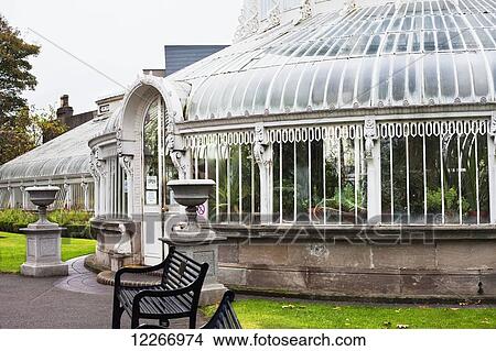 Picture - Belfast Botanic Gardens; Belfast, Ireland. Fotosearch