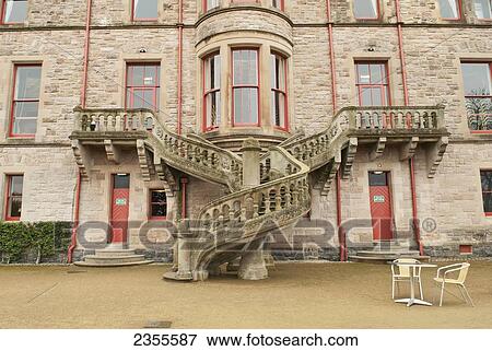 Stock Photo - Belfast Castle; Belfast, Ireland. Fotosearch