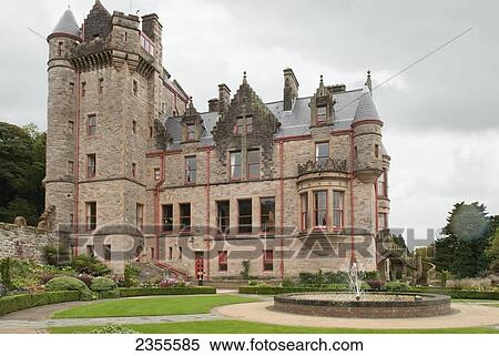 Stock Photography - Belfast Castle; Belfast, Ireland. Fotosearch