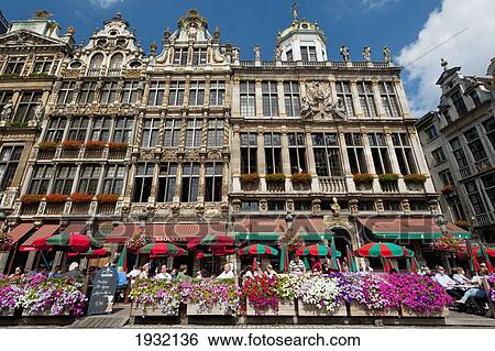 Belgium, Grand Place; Brussels View Large Photo Image Stock Photograph - Belgium, Grand Place; Brussels. Fotosearch