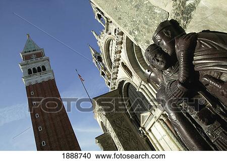 Bell Tower And St Marks Cathedral View Large Photo Image Stock Image - Bell Tower And St Marks Cathedral. Fotosearch