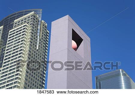 Bell Tower In Pershing Square; Los Angeles, California, Usa View Large Photo Image Stock Image - Bell Tower In Pershing Square; Los Angeles, California, Usa. Fotosearch