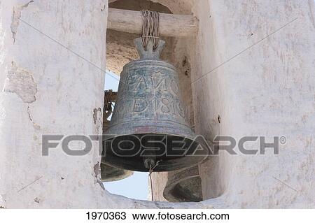 Stock Image - Bell Tower Of The San Francisco De Chiu Chiu Church, Antofagasta Region, Chile. Fotosearch