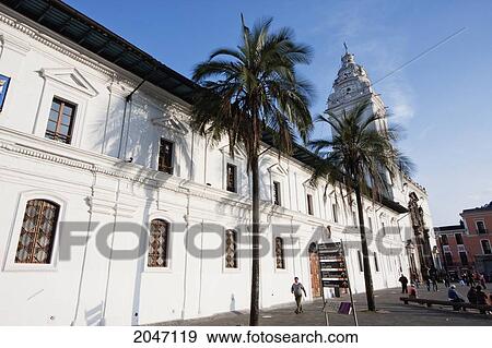 Stock Photo - Bell Tower Of The Santo Domingo Monastery & Church, Quito, Pichincha, Ecuador. Fotosearch