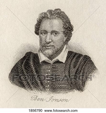 Ben Jonson, 1572-1637. English Jacobean Dramatist, Lyric Poet And Literary Critic. Engraved By J. W. Cook. View Large Photo Image Stock Image - Ben Jonson, 1572-1637. English Jacobean Dramatist, Lyric Poet And Literary Critic. Engraved By J. W. Cook.. Fotosearch