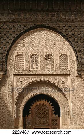 Ben Youssef Medersa (Madrassa), Islamic College, Marrakech (Marrakesh), Morocco, North Africa View Large Photo Image Stock Photo - Ben Youssef Medersa (Madrassa), Islamic College, Marrakech (Marrakesh), Morocco, North Africa. Fotosearch