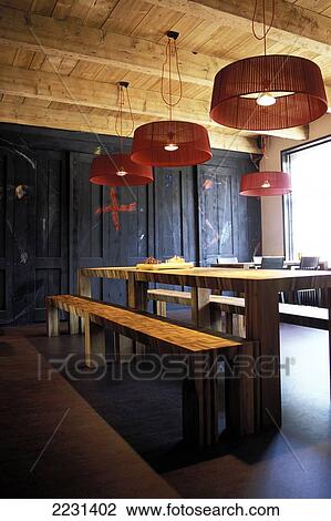 Benches, Table, Funky Red Lights, Chairs, Herberg De Waard Van Ternaard, Boutique Hotel, Ternaard Village, Friesland Province, De Waddenzee, Netherlands. View Large Photo Image Stock Image - Benches, Table, Funky Red Lights, Chairs, Herberg De Waard Van Ternaard, Boutique Hotel, Ternaard Village, Friesland Province, De Waddenzee, Netherlands.. Fotosearch