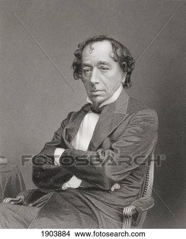 Benjamin Disraeli, 1St Earl Of Beaconsfield, 1804 To 1881. British Prime Minister, Parliamentarian, Conservative Statesman And Literary Figure. From The Age We Live In, A History Of The Nineteenth Century View Large Photo Image Picture - Benjamin Disraeli, 1St Earl Of Beaconsfield, 1804 To 1881. British Prime Minister, Parliamentarian, Conservative Statesman And Literary Figure. From The Age We Live In, A History Of The Nineteenth Century. Fotosearch