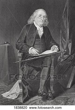 Benjamin Franklin 1706-1790. American Statesman, Philosopher, Scientist, Inventor And Publisher. From Painting By Alonzo Chappel View Large Photo Image Stock Image - Benjamin Franklin 1706-1790. American Statesman, Philosopher, Scientist, Inventor And Publisher. From Painting By Alonzo Chappel. Fotosearch